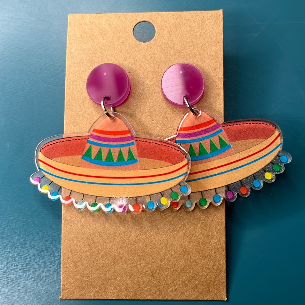 Sombrero Earrings